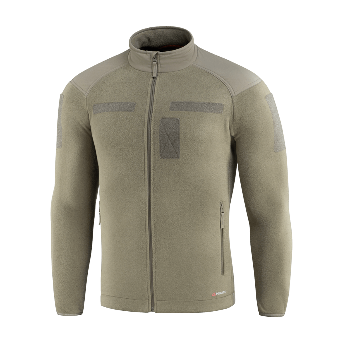 M-Tac Combat Fleece Polartec Jakke i varm og slidstærk 200 g/m² Polartec fleece med YKK lynlåse, elastiske manchetter og velcro-paneler.