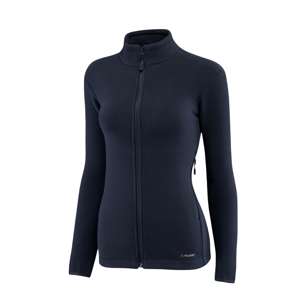 M-Tac Sweater Nord Fleece Polartec Dame i sort farve med YKK-lynlås og stand-up krave, lavet af Polartec® 200 Series fleece til kvinder.