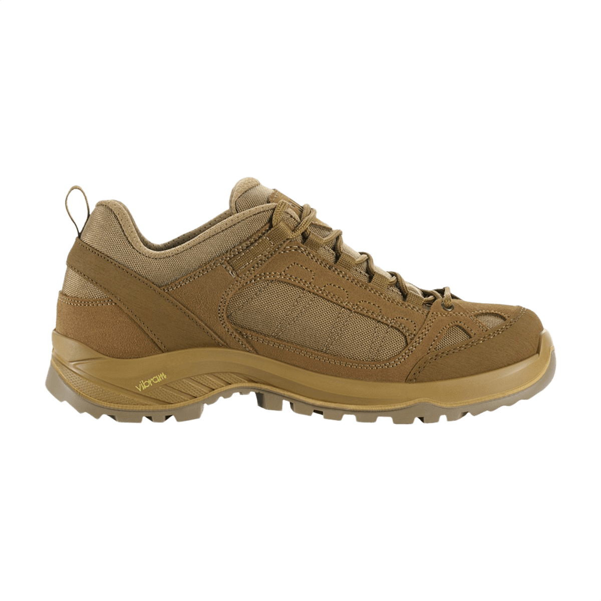 M-Tac Sneakers Tactical Demi-Season Pro Line med Vibram-sål, designet til komfort og holdbarhed i suede og Cordura materiale.