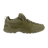M-Tac Tactical Sneakers Patrol R Vent i olivengrøn til trekking og outdoor, lavet af læder og 3D-mesh for komfort og holdbarhed.