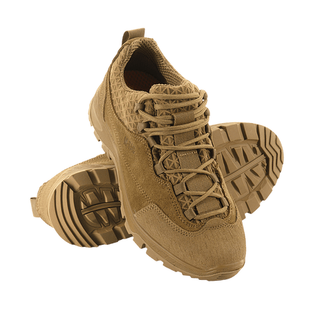 M-Tac Tactical Sneakers Patrol R Vent i sandfarve ideelle til outdoor-aktiviteter med ruskind og mesh for komfort og holdbarhed.