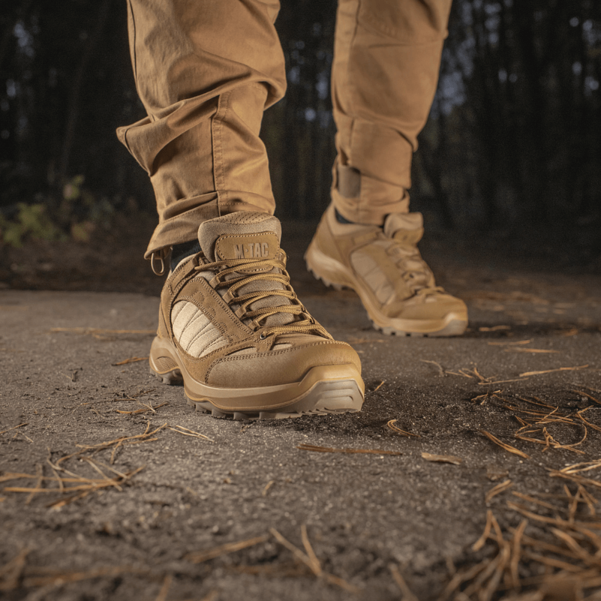 Tactical Sneakers Demi-Season – Let og komfortabel sko til trekking og outdoor-aktiviteter, set i naturligt miljø