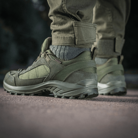 Tactical Sneakers Demi-Season – Let og komfortabel til trekking og outdoor, naturlæder og Cordura, slidstærke og komfortable.