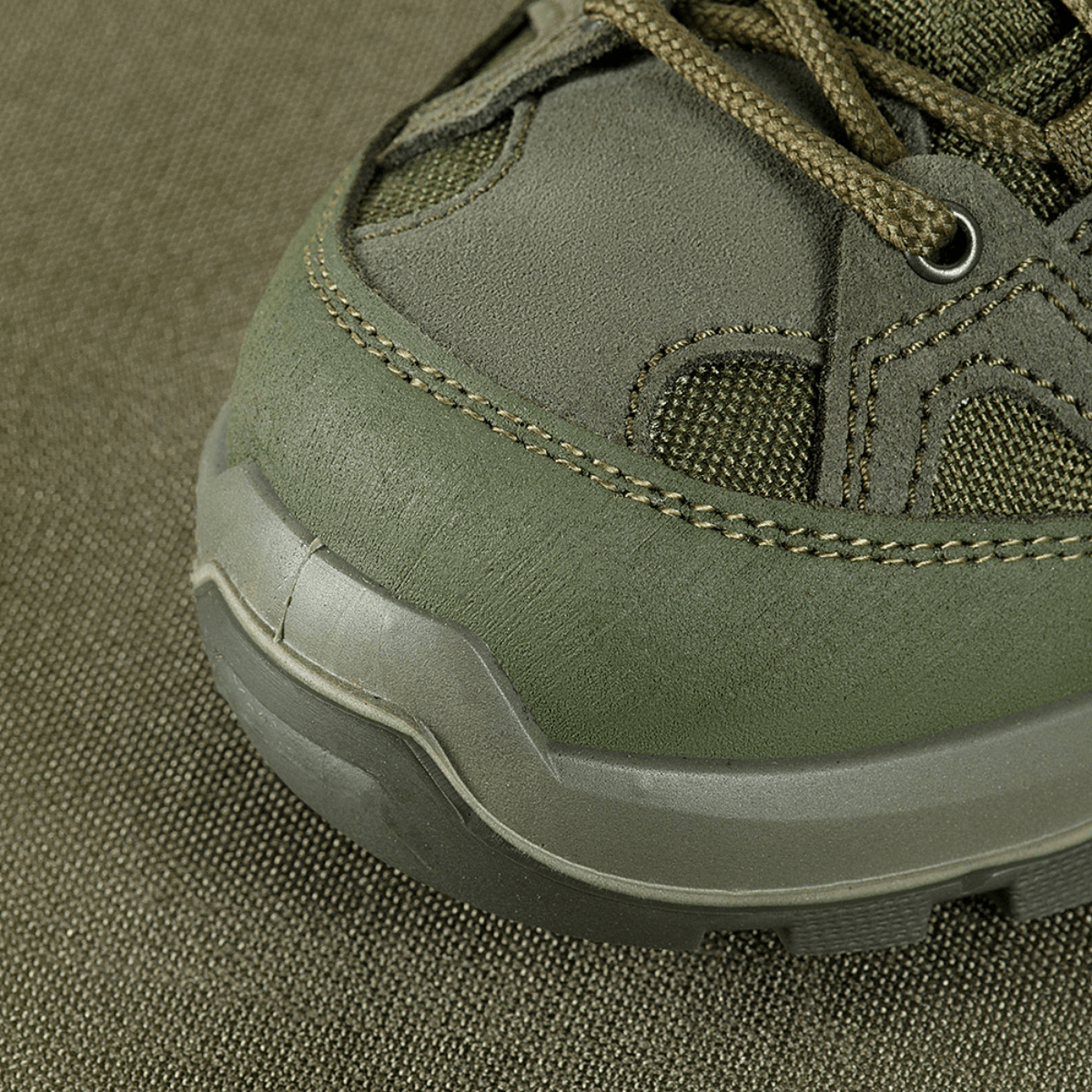 Tactical Sneakers Demi-Season – Let og komfortabel med naturlæder og Cordura overdel, perfekt til trekking og outdoor-aktiviteter.