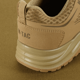 Detaljebillede af M-Tac Tactical Sneakers IVA med åndbar mesh og syntetisk nubuck, ideel til udendørs aktiviteter.
