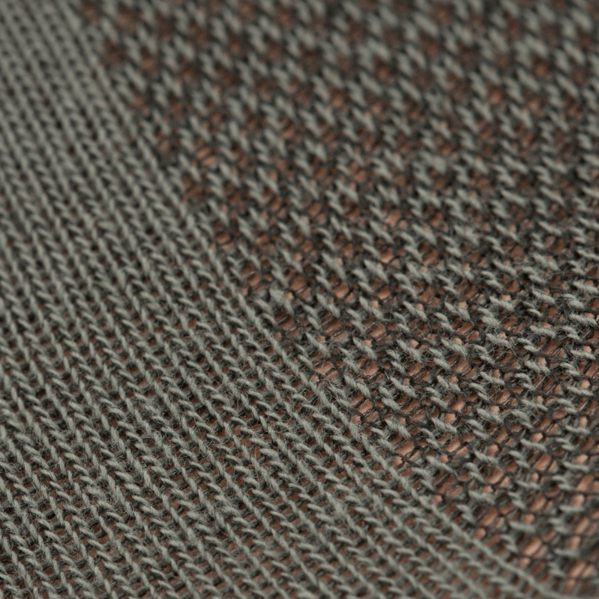 Detalje af åndbart materiale i M-Tac Let Sportsokker, ideel til løb og fritidsbrug.