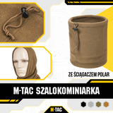 M-Tac Fleece Neck Gaiter med Snor