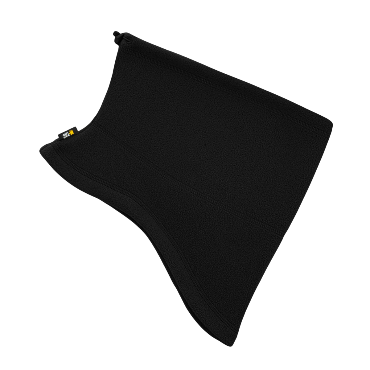 M-Tac Anatomisk Snood Justerbar Elite Fleece (320 g/m²) i sort, multifunktionelt tilbehør til koldt vejr, lavet af blød fleece.