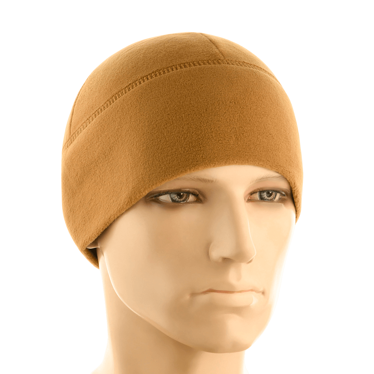 M-Tac Fleece Watch Cap Light Polartec Gen II i brun fleece, alsidig vinterhue til hverdag og udendørs aktiviteter.