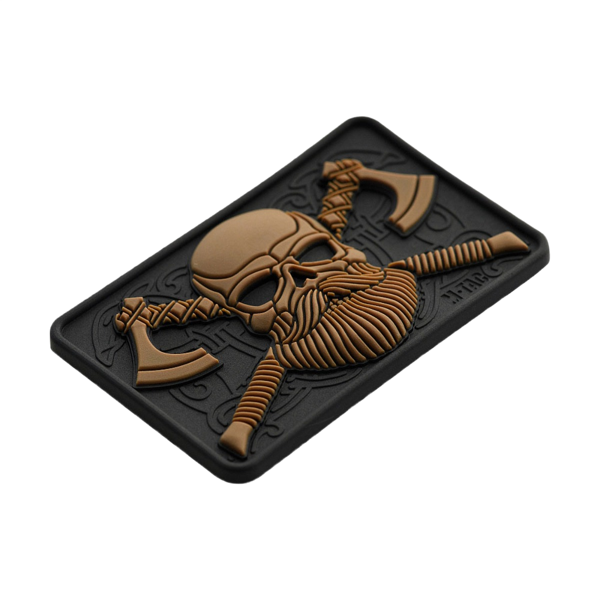 M-Tac Bearded Skull 3D PVC Patch