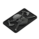 M-Tac Bearded Skull 3D PVC Patch