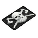 M-Tac Bearded Skull 3D PVC Patch