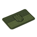 M-Tac Patch Ukraine Flag med Våbenskjold