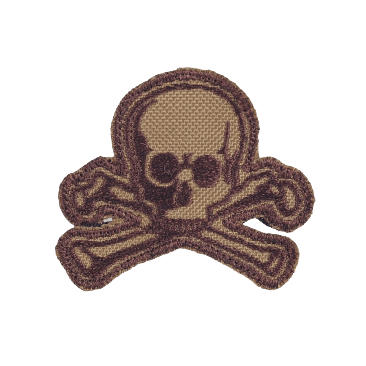 M-Tac Patch Old Skull Velcro med 3D-effekt, tekstiellap med kraniedesign og nem Velcro-fastgørelse. Mål: 45 x 55 mm.