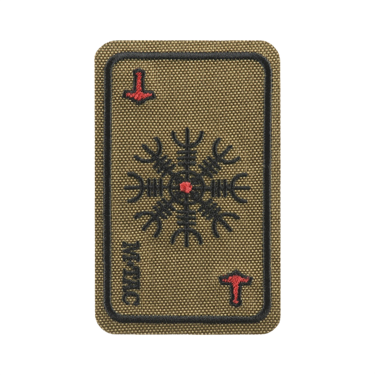 M-Tac Patch Kort Helm of Horror (Broderi)