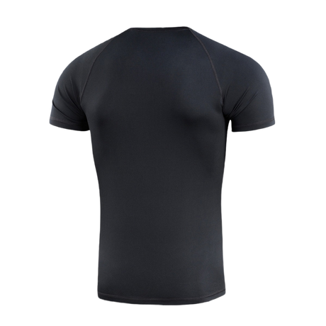 M-Tac T-shirt Ultra Light Polartec sort, design til taktisk og sportsligt brug, let og svedtransporterende for maksimal komfort.