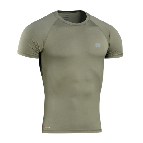 M-Tac T-shirt Ultra Light Polartec i Power Dry® materiale med reflekslogo, ideel til træning, løb og outdoor.