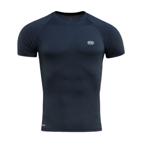 M-Tac T-shirt Ultra Light Polartec i Power Dry materiale, perfekt til træning og løb med reflekterende logo og flade sømme.
