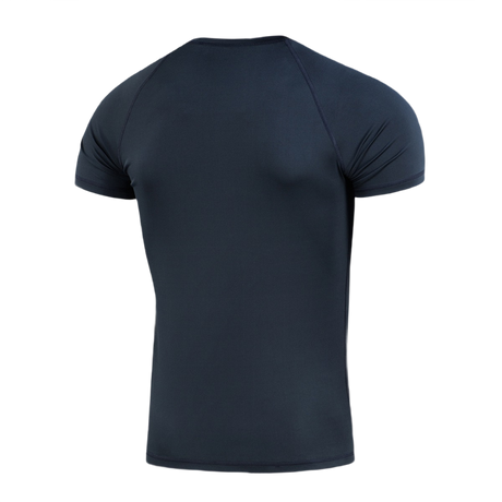 M-Tac T-shirt Ultra Light Polartec set bagfra, sort farve, letvægts Power Dry® materiale, perfekt til træning og sport