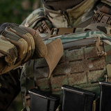 M-Tac patch Ukraina-flagget med ZSU Trident PVC