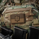 M-Tac patch Ukraina-flagget med ZSU Trident PVC