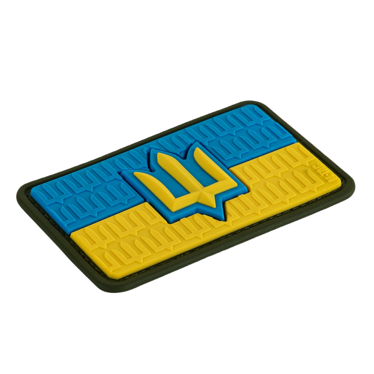 M-Tac patch Ukraina-flagget med ZSU Trident PVC