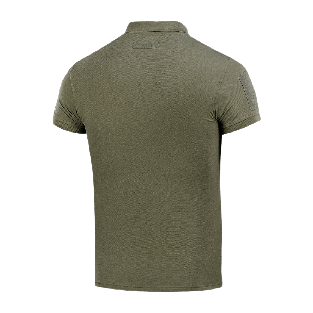 M-Tac Tactical Polo Shirt 65/35 set bagfra med Velcro-paneler til patches. Designet til politi og sikkerhedsarbejde.
