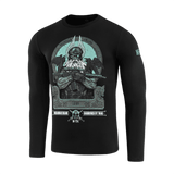 M-Tac T-Shirt Odin Mystery Long Sleeve med print af Odin med AR-15 og ravnene Hugin og Munin. "Valhalla Calling" tema.