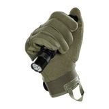 M-Tac Handsker Assault Tactical Mk.3 med forstærket håndflade og justerbar velcro, ideelle til våbenhåndtering i alle forhold.