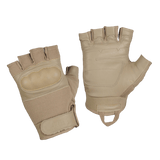 M-Tac Fingerløse Handsker Assault Tactical Mk.4 med forstærket læderhåndflade og dæmpende pads over knoerne for taktisk brug