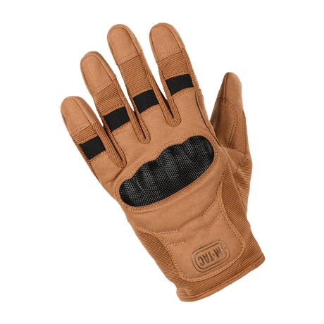 M-Tac Handsker Assault Tactical Mk.6 med syntetisk ruskind, forstærkede kno-pads og non-slip håndflade til taktisk brug.