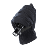 M-Tac Handsker Fleece Thinsulate med touchskærmfunktion, holder en lommelygte, ideelle til kuldebeskyttelse og komfort.