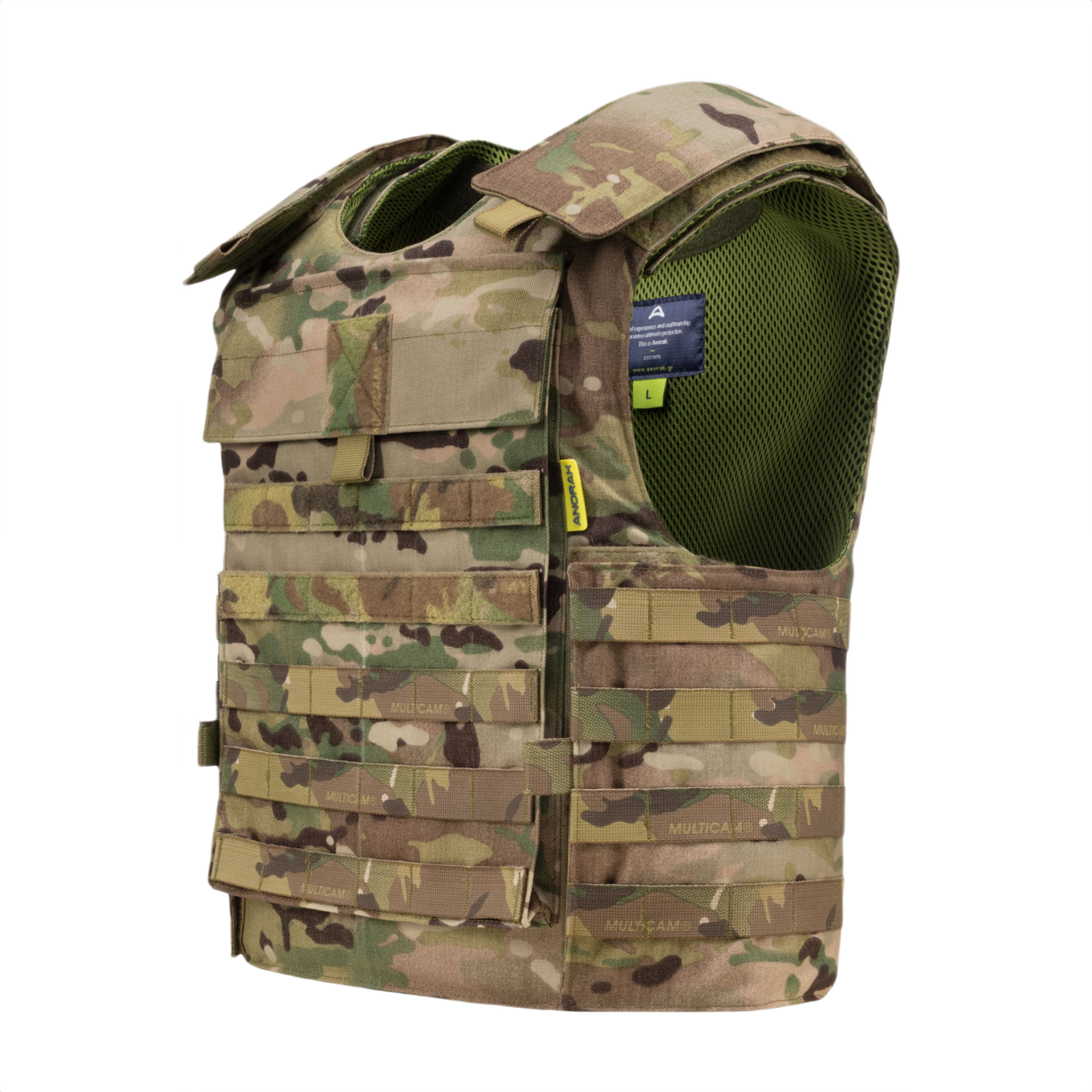 Anorak Titanium® Tactical II – fr.bk.sh. MultiCam® Stik & Skuddsikker Vest