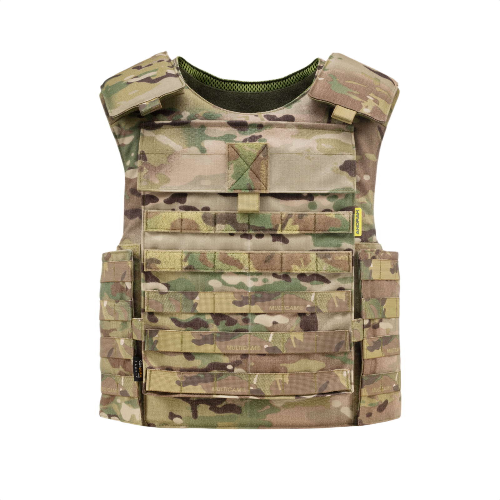 Anorak Titanium® Tactical II – fr.bk.sh. MultiCam® Stik & Skuddsikker Vest