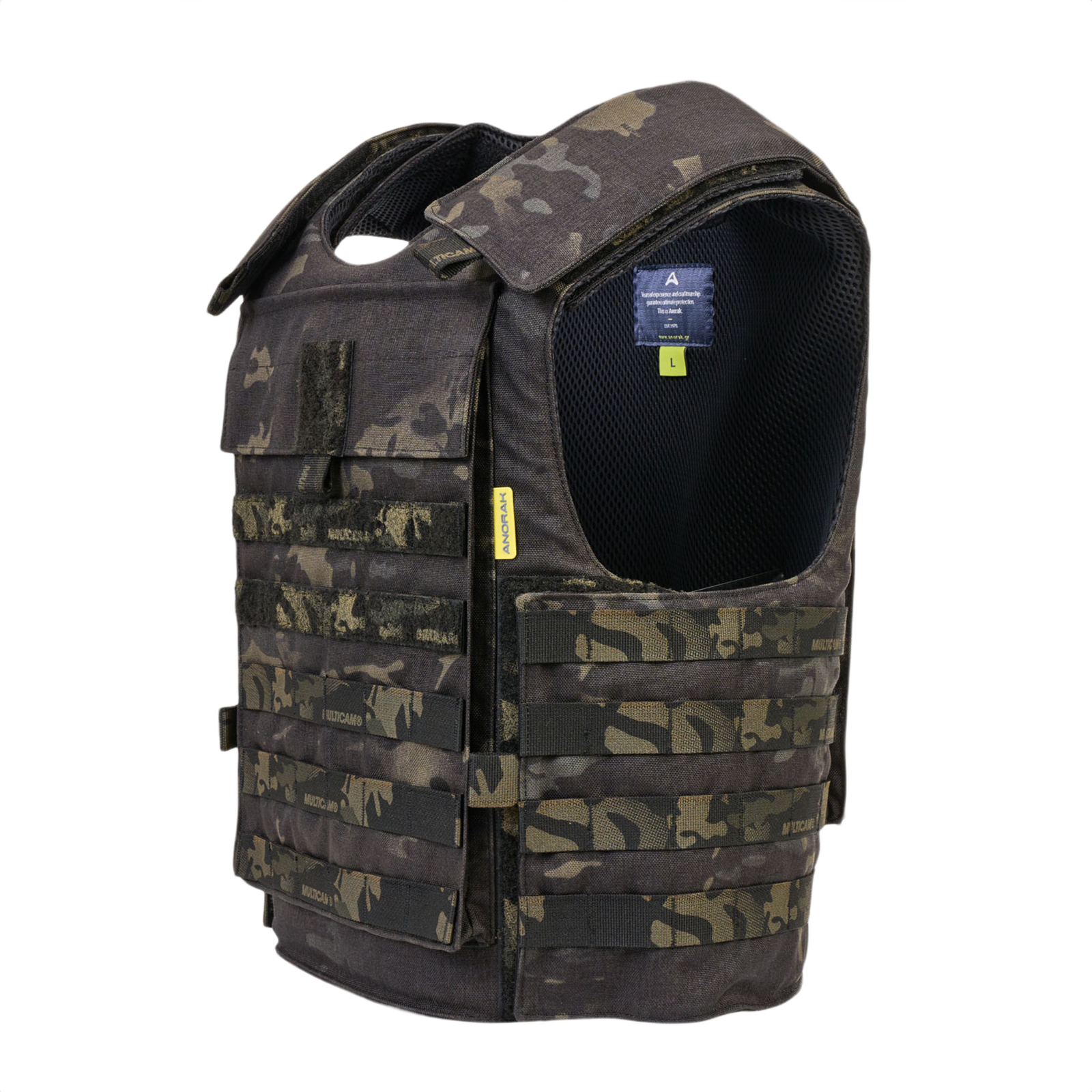 Anorak Titanium® Tactical II – fr.bk.sh. MultiCam® Stik & Skuddsikker Vest