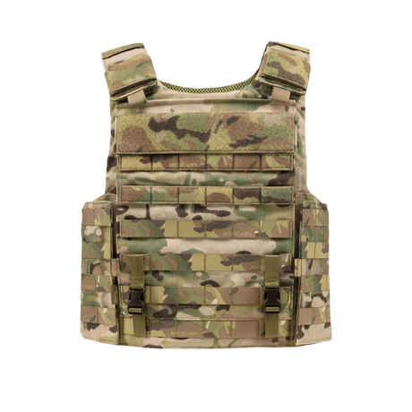 Anorak Chromium® Tactical III Skudsikker Vest med camouflage-design, IIIA-beskyttelse og UHMWPE soft armor panel.