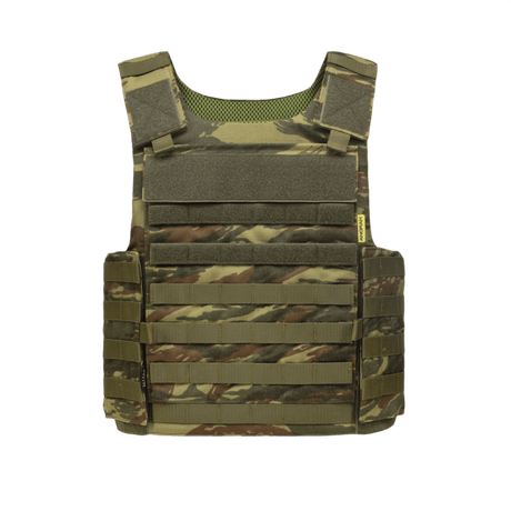 Anorak Niobium® Tactical I Stik & Skudsikker Vest, beskyttende kropspanservest i camouflage design, til skydevåben og knive.