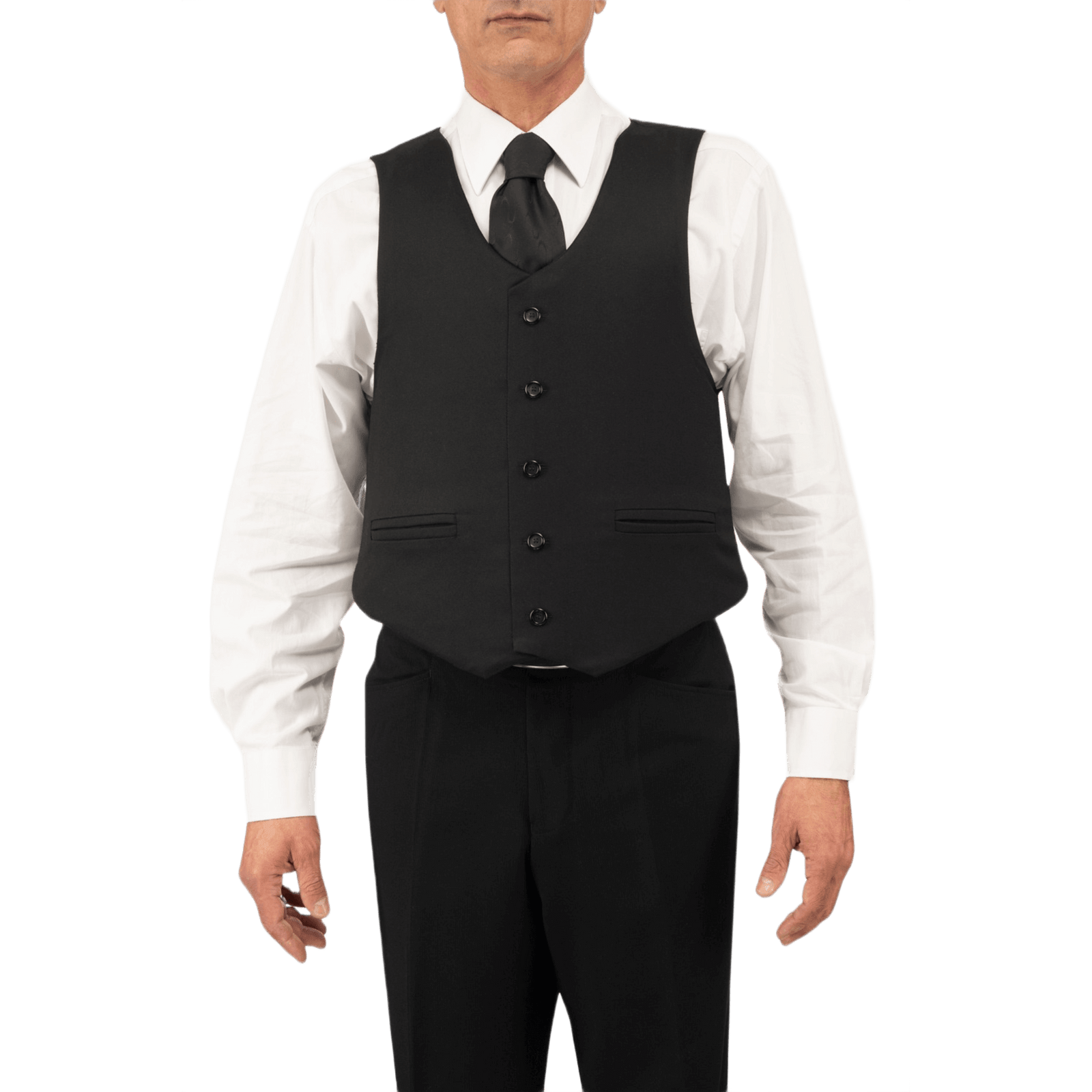 Anorak Rhodium® VIP I Stik & Skudsikker Vest i jakkesæt-design viser omfattende kropsdækning og komfort til langvarig brug.