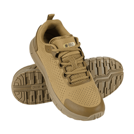 M-Tac Summer Pro Sneakers i sandfarve, åndbare og slidstærke med gummiforstærkninger og EVA-gummisål til hverdag og let outdoor brug.