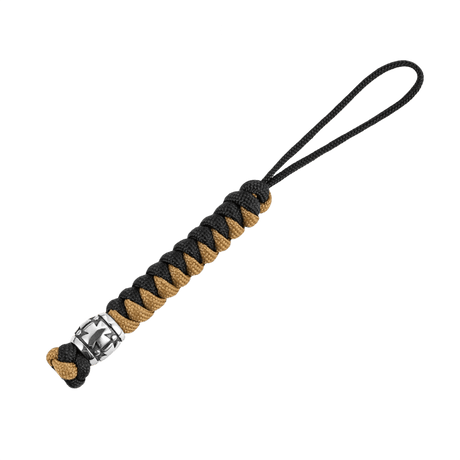 M-Tac Lanyard Viper Cossack Cross V.2 lavet af paracord med Templar-kors design og metalperle; funktionelt tilbehør til knive.