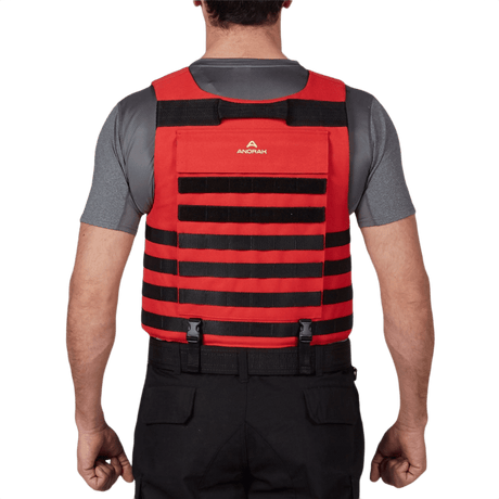 Anorak Chromium® Instructor I Skudsikker Vest med NIJ IIIA-beskyttelse set bagfra.