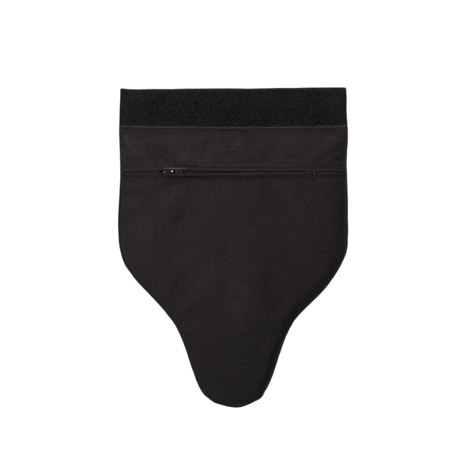 Anorak Niobium® Groin Protector I, sort multi-trussel blødt panser til skridtområdet med hook-and-loop fastgørelsessystem.