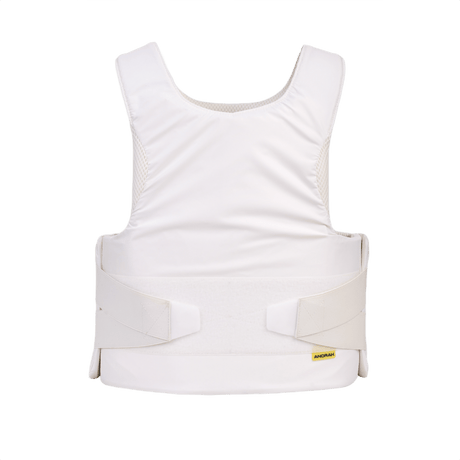 Anorak Concealable III Cover i hvid, designet til at bære skjult under tøjet med RIP-STOP Dry Comfort XT® og SPACER Coolmax® technology.