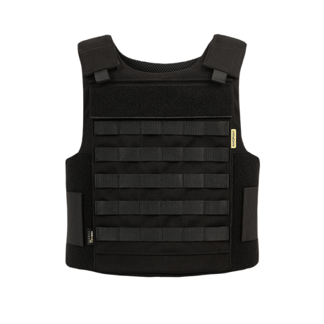 Anorak Duty III-M Cover med PALS webbing til politibetjente og kystvagten, ergonomisk design for optimal bevægelsesfrihed.