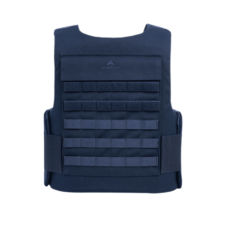 Anorak Duty III-M Cover med ergonomisk design og PALS-webbing til politibetjente og Kystvagten, ideel til funktionalitet og beskyttelse.