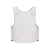 Anorak Niobium® Concealable I Stik & Skudsikker Vest, diskret kropspanser med beskyttelse mod skydevåben og knive, hvid vest