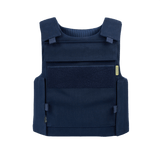 Anorak Niobium® Duty IV Stik & Skudsikker Vest i blå farve, multi-trussel kropspanservest til maksimal sikkerhed mod våbenangreb.