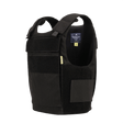 Anorak Rhodium® Duty III Stik & Skudsikker Vest med level IIIA beskyttelse, sort soft armor-vest set fra siden.