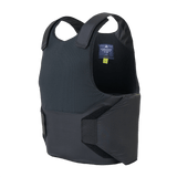 Anorak Titanium® Concealable I Stik & Skudsikker Vest, sort, niveau IIIA, blød rustning med NIJ 0101.04 STD-sikkerhed.