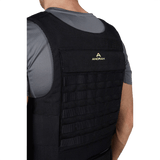 Anorak Titanium® Duty III-M Stik & Skudsikker Vest set bagfra med Level IIIA-beskyttelse designet til politi og kystvagt.